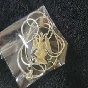 Baphomet handmade pendant necklace